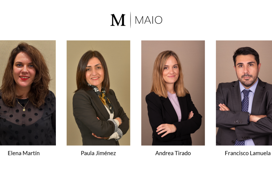 MAIO Legal refuerza su oficina de Zaragoza incorporando a cuatro profesionales más
