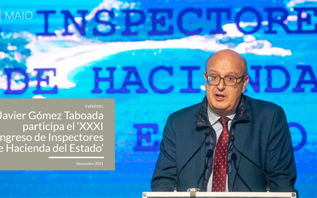 Javier Gómez Taboada participa en el Congreso de Inspectores de Hacienda