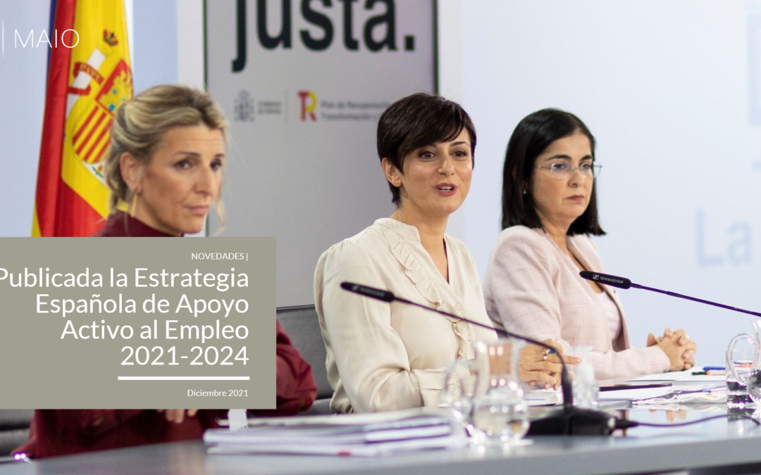 Publicada la Estrategia Española de Apoyo Activo al Empleo 2021-2024
