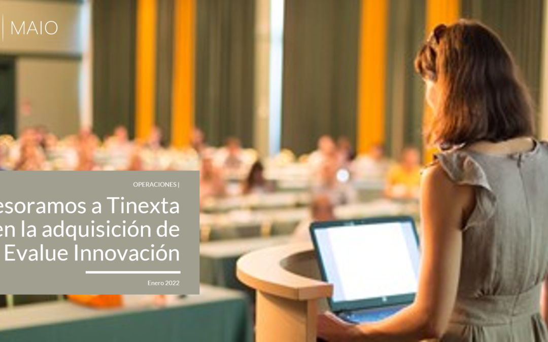 Asesoramos a Tinexta Group en la adquisición de Evalue Innovation
