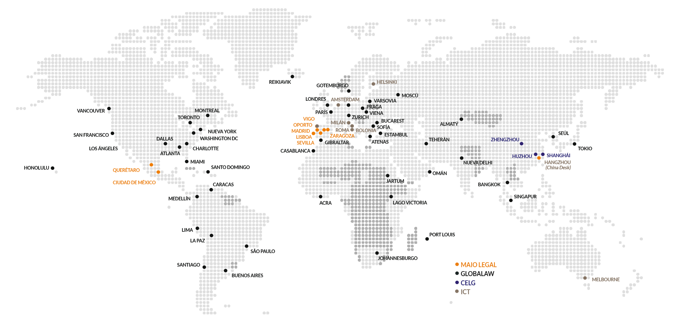 Mapa Globalaw 2020