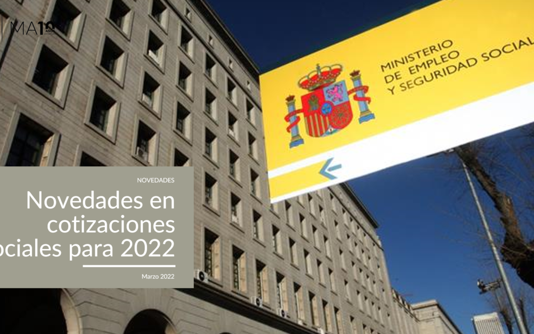 Publicada la Orden de Cotización para 2022