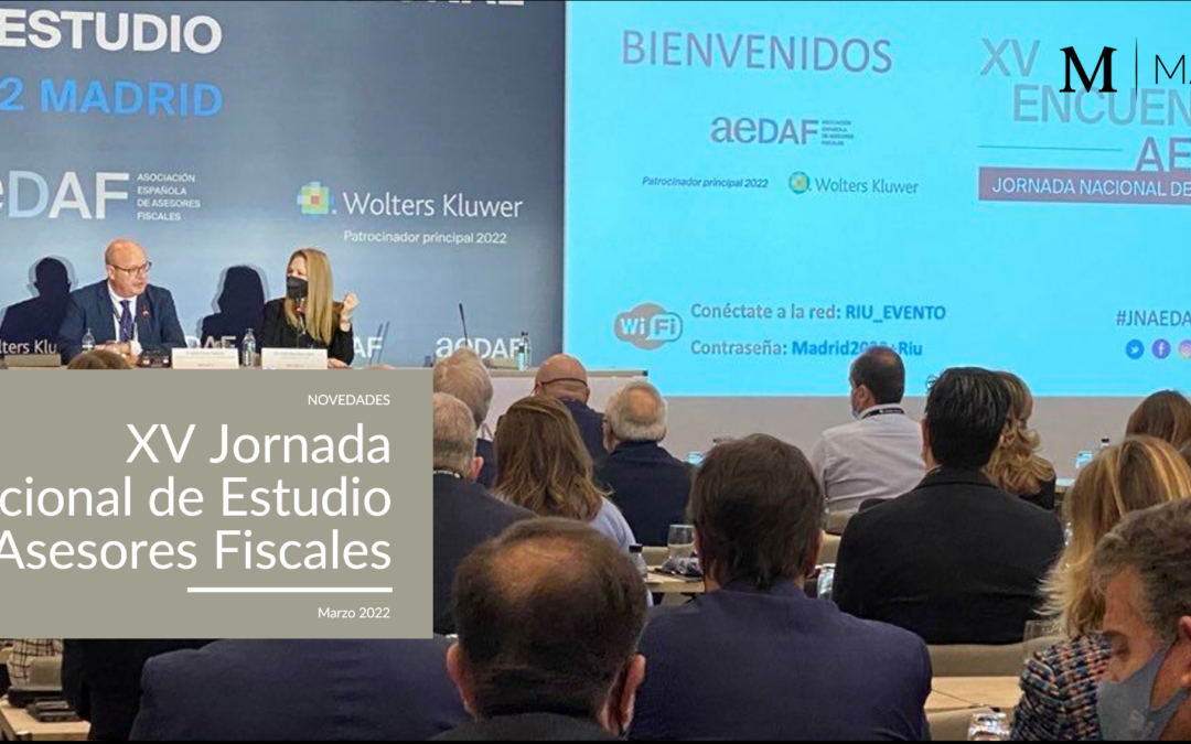 Celebrada la XV Jornada de Estudio de la AEDAF