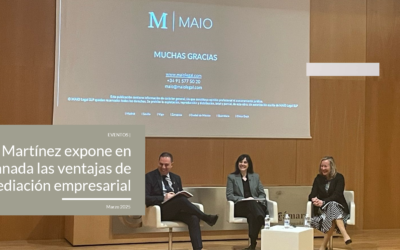 Ana Martínez participa en la jornada de la Cámara de Comercio de Granada sobre las ventajas de la mediación empresarial