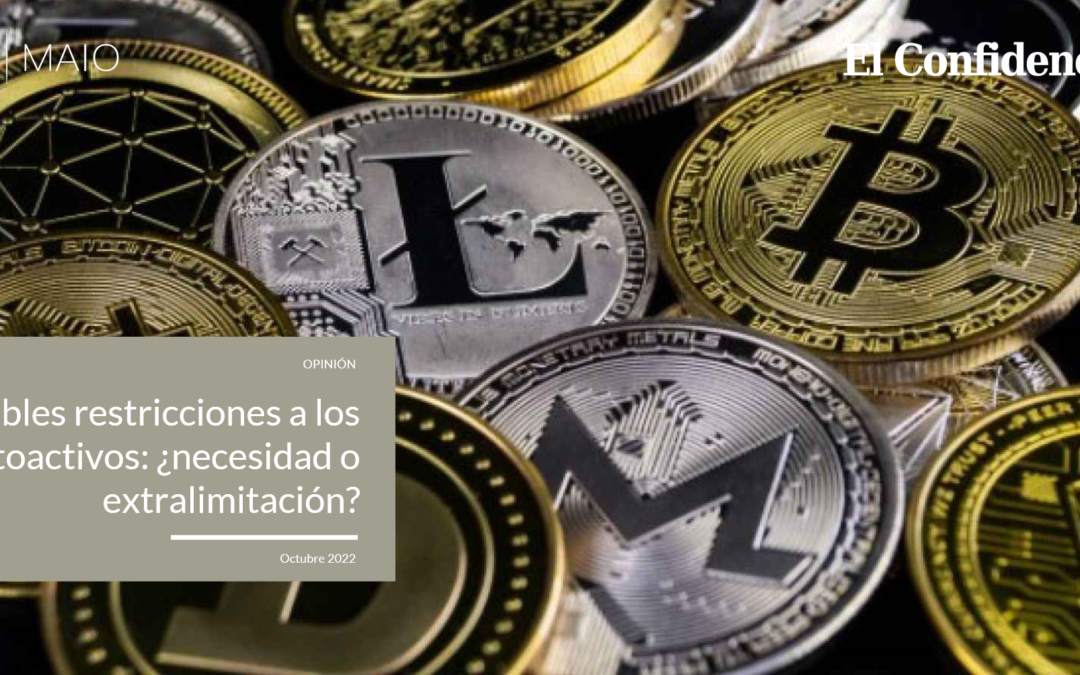 Andrea Márquez, en El Confidencial: «Posibles restricciones a los criptoactivos: ¿necesidad o extralimitación?»