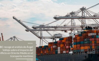 ABC recoge el análisis de Ángel Vallejo sobre el impacto del conflicto en Oriente Medio en el transporte marítimo