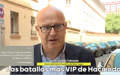 Javier Gómez Taboada analiza en laSexta los conflictos fiscales de figuras públicas