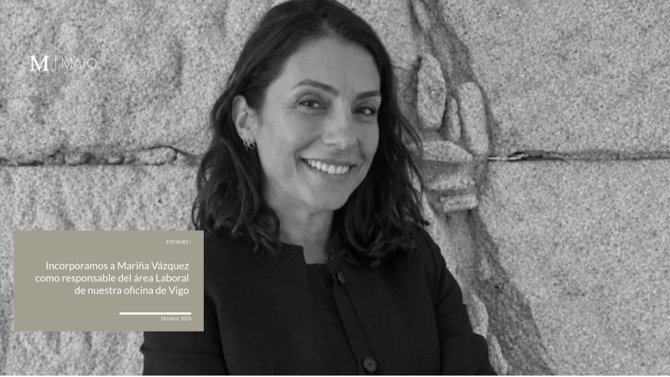 Incorporamos a Mariña Vázquez como responsable del área Laboral de nuestra oficina de Vigo