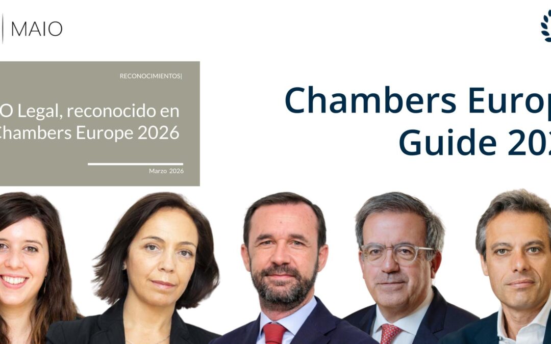 MAIO Legal, reconocido en Chambers Europe 2026
