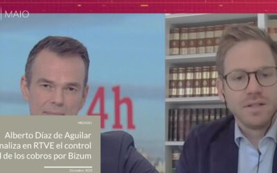 Alberto Díaz de Aguilar analiza en RTVE el control fiscal de los cobros por Bizum