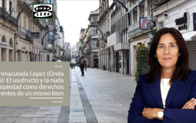 Inmaculada López nos expone la diferencia entre la nuda propiedad y usufructo en Onda Cero