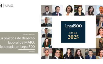 La práctica de Derecho Laboral de MAIO Legal, destacada por el directorio internacional Legal500
