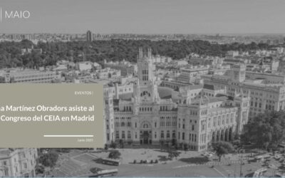 Ana Martínez Obradors asiste al XIX Congreso del CEIA en Madrid